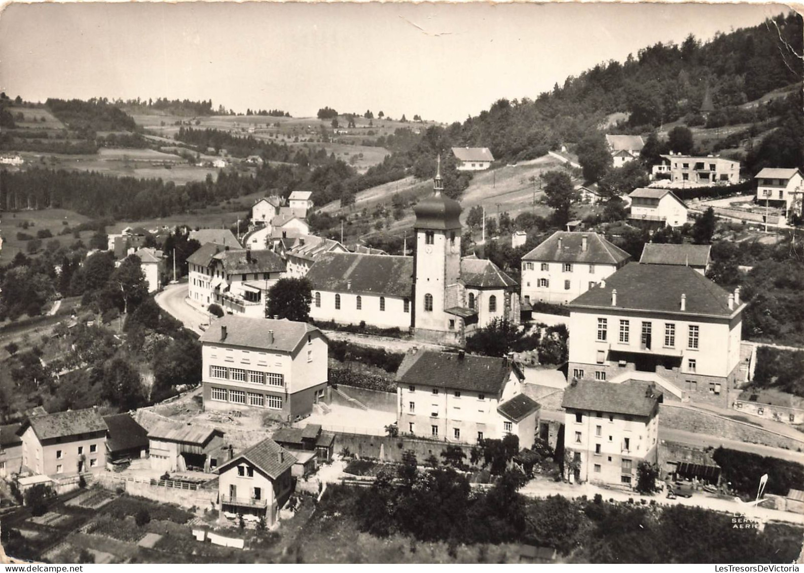 FRANCE - Le Tholy - Vue Générale De La Ville Et L'hôtel De Ville - Carte Postale Ancienne - Other & Unclassified