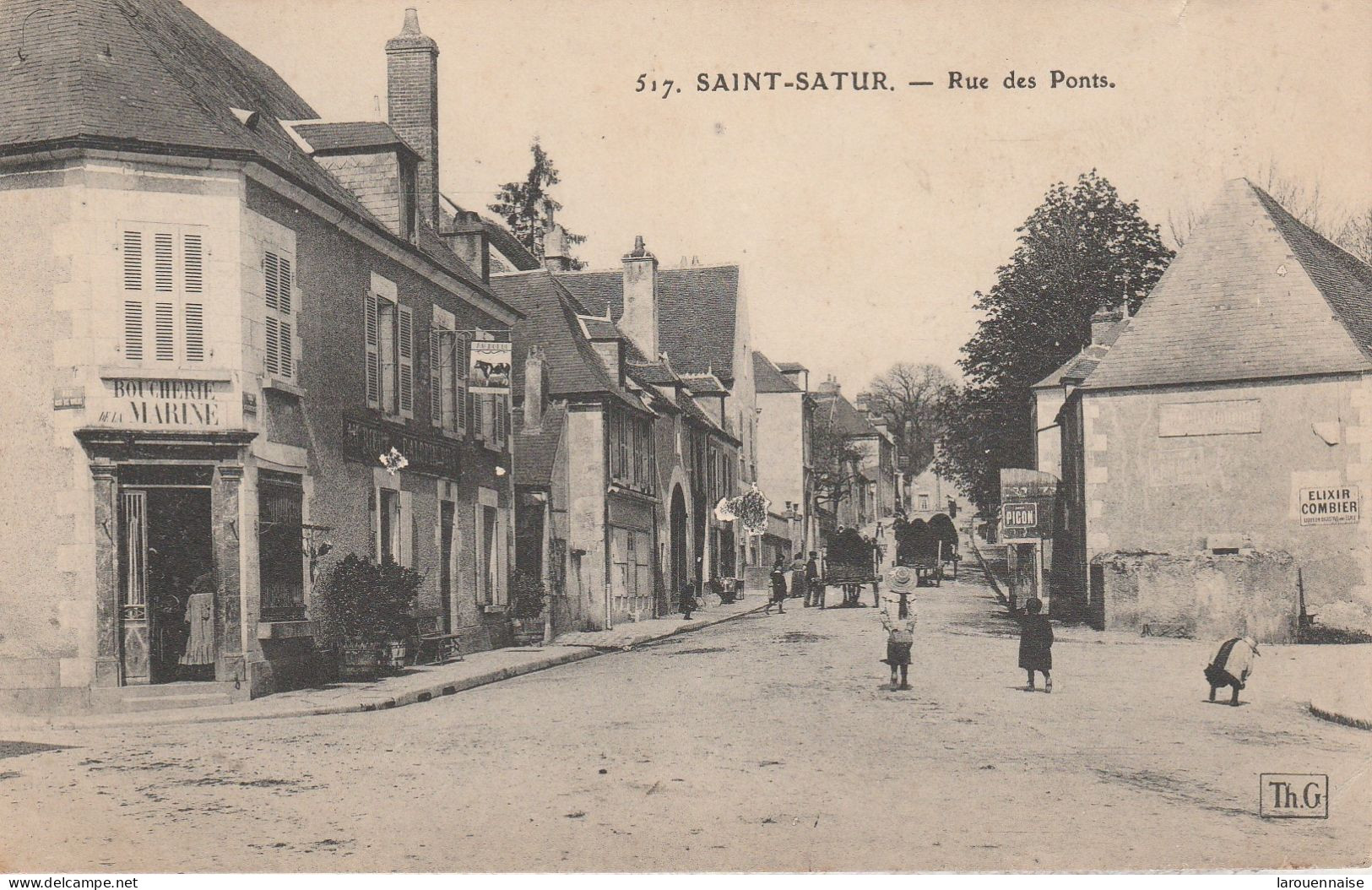 18 - SAINT SATUR - Rue Des Ponts - Saint-Satur