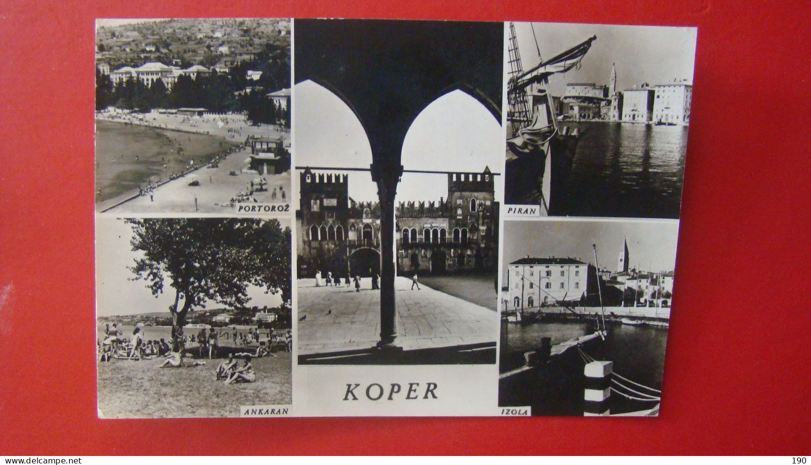 Koper-Ankaran-Portoroz-Piran-Izola. - Slovénie
