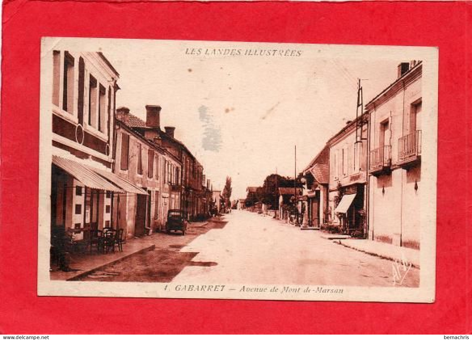 LOT DE 3 CARTES DE GABARRET                   40 - Gabarret