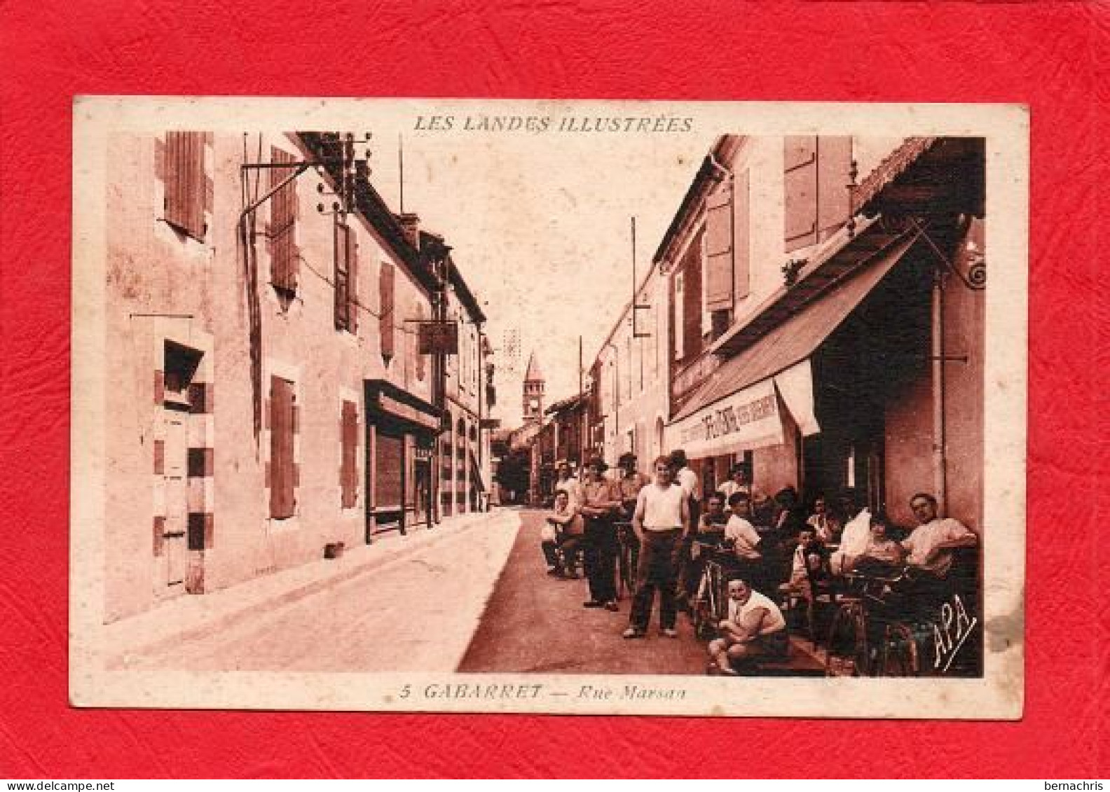 LOT DE 3 CARTES DE GABARRET                   40 - Gabarret