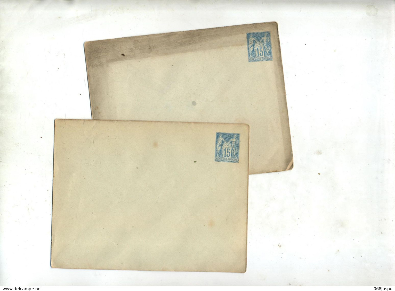 Lettre Entiere 15 C Sage - Standard Covers & Stamped On Demand (before 1995)