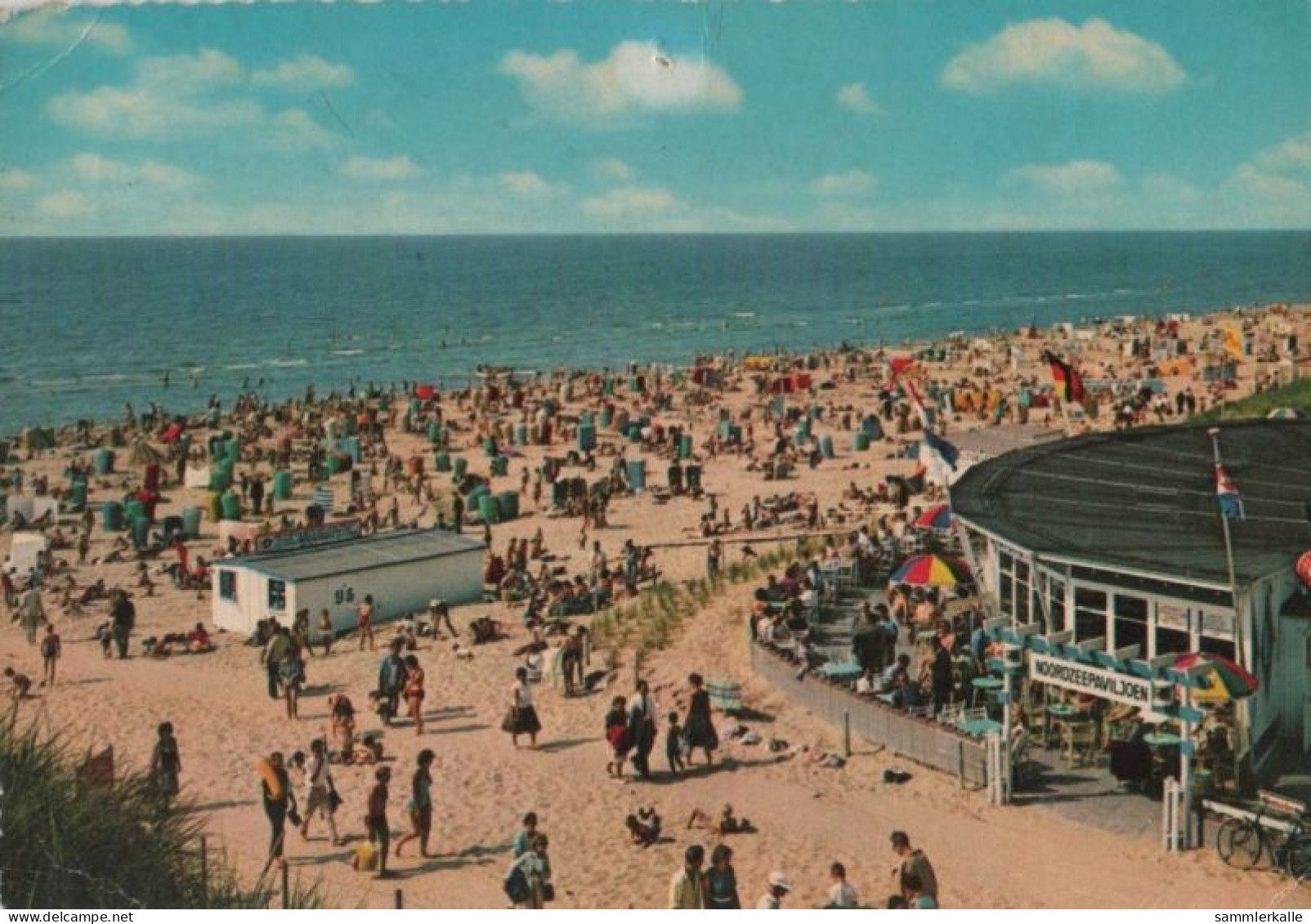 97801 - Niederlande - Wijk Aan Zee - Strand Med Nordzee Paviljoien - Ca. 1965 - Wijk Aan Zee