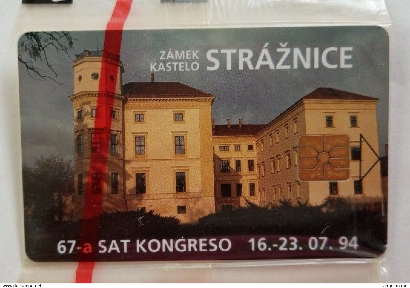Czech Republic SPT 10 Units Chip Card MINT - Esperanto Congress Straznice - Tsjechië
