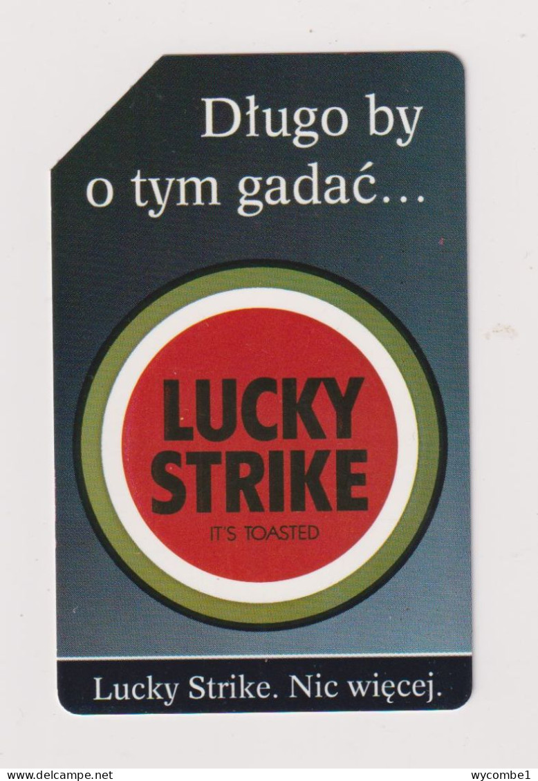 POLAND - Lucky Strike Cigarettes  Urmet  Phonecard - Polonia