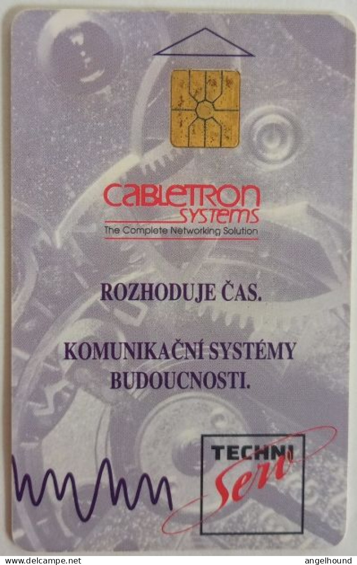 Czech Republic SPT 50 Units Chip Card - Promotion - Company Cabletron - Tchéquie