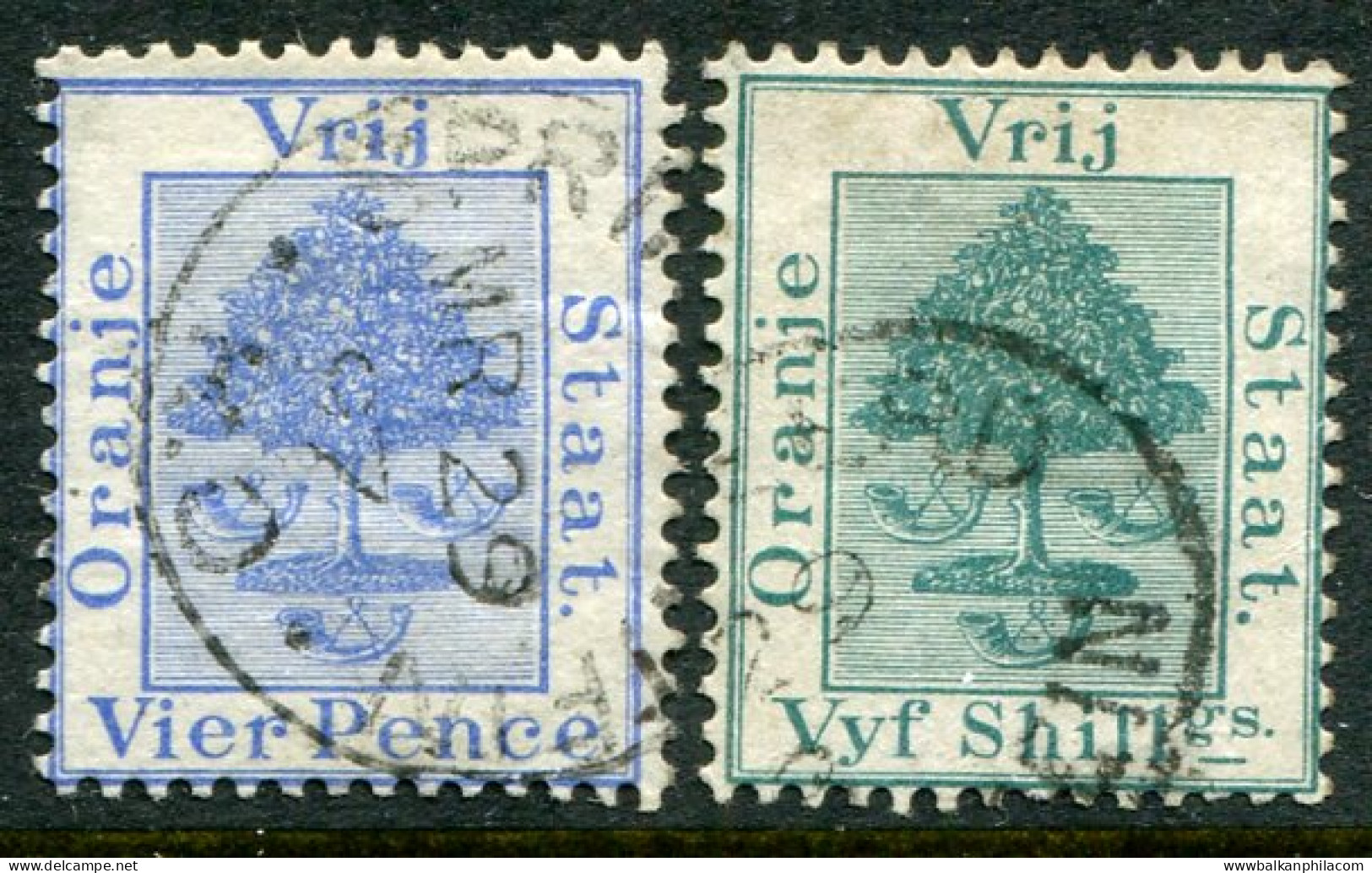 1878 Orange Free State Used Set - Non Classés