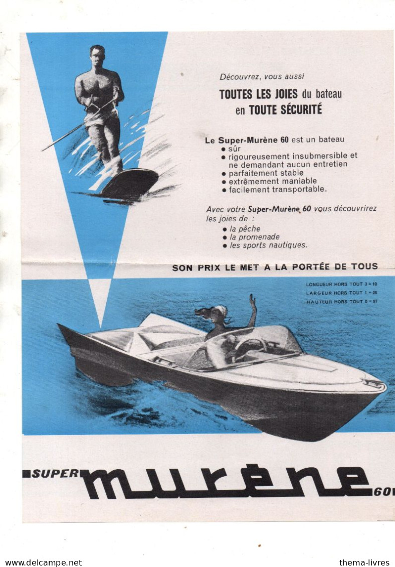 (moteurs De Bateaux)  Prospectus MURENE    (CAT7113 C) - Publicités