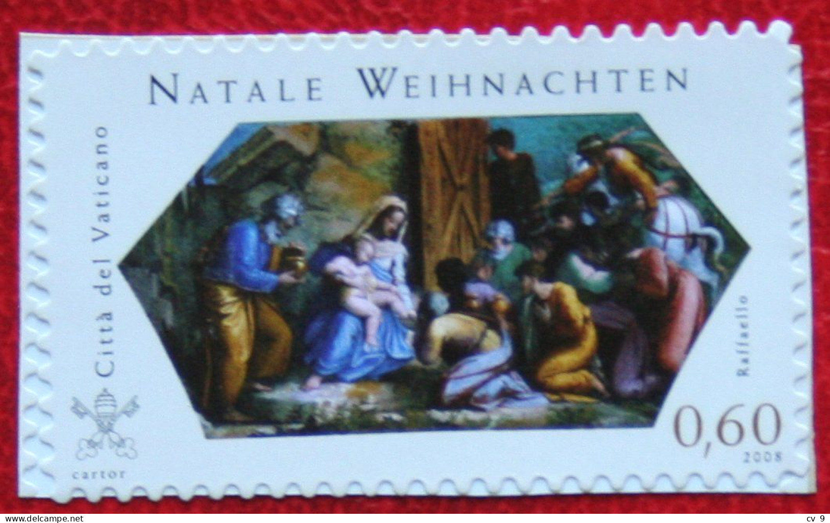 Christmas Kerst Noël Weihnachten 2008 Mi 1628 Yv 1481 POSTFRIS / MNH / ** VATICANO VATICAN VATICAAN - Neufs