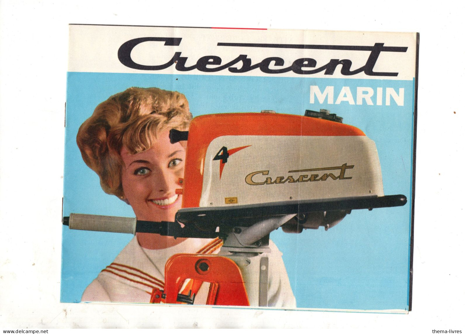 (moteurs De Bateaux)  Prospectus CRESCENT MARIN    (CAT7113 E) - Publicités