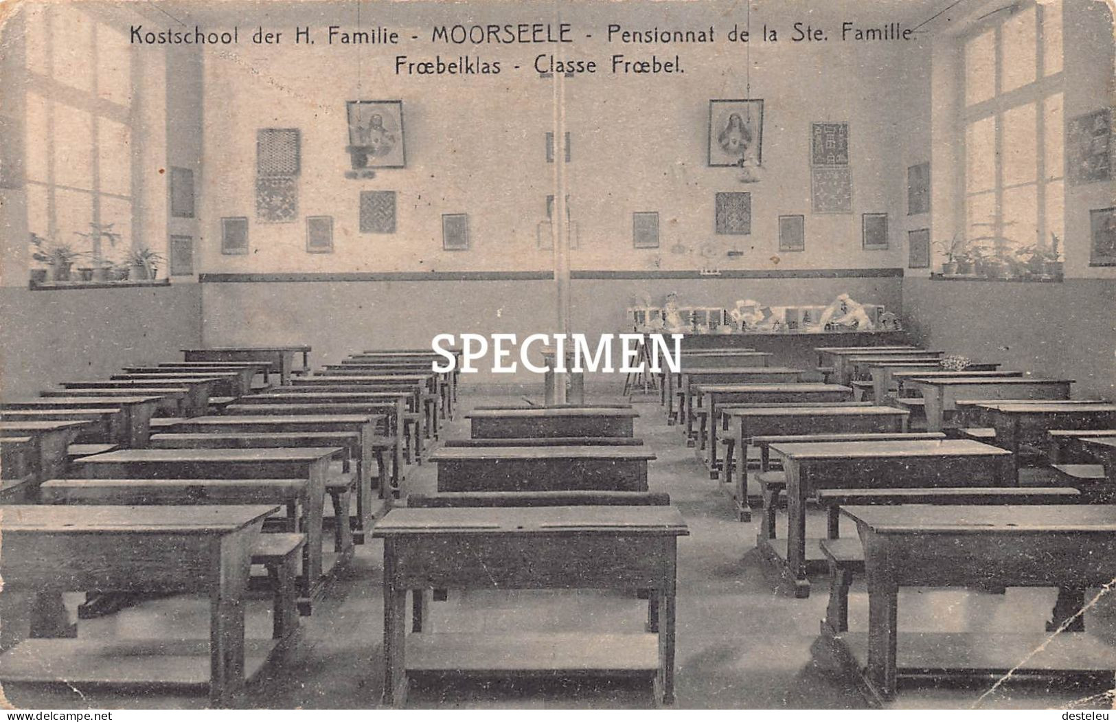 Pensionnat De La Ste Famille -  Classe Froebel - Moorsele - Wevelgem
