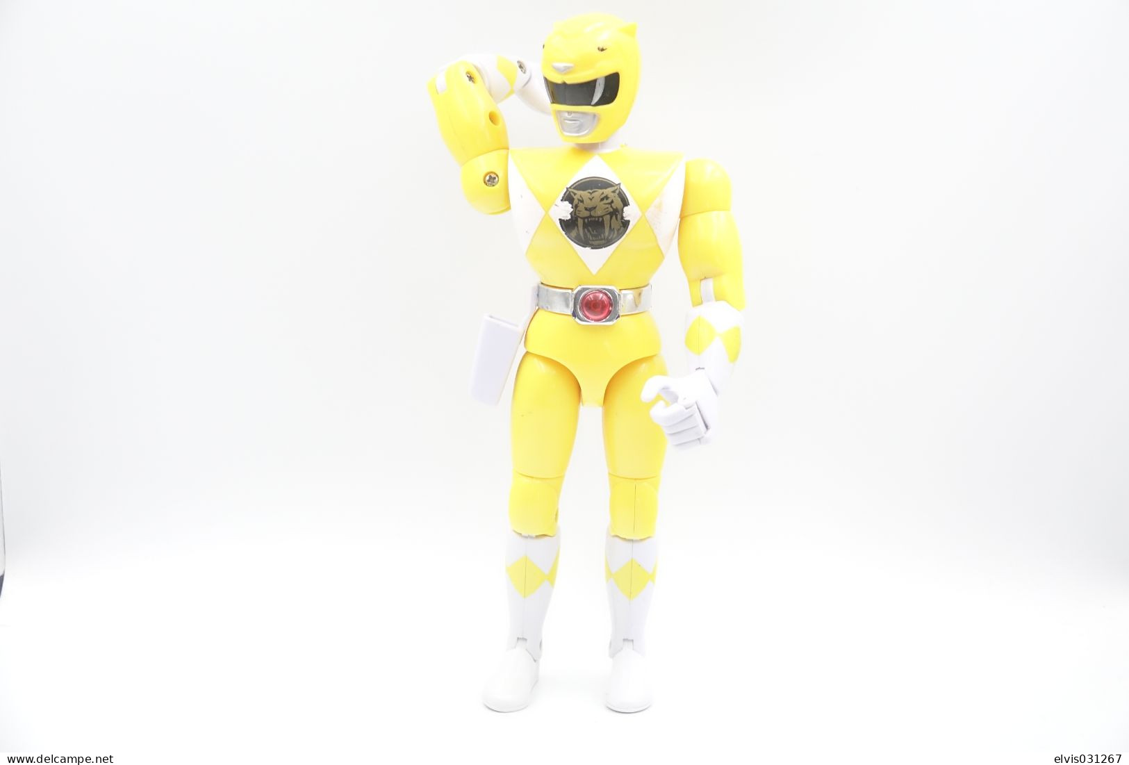 Vintage ACTION FIGURE POWER RANGERS: YELLOW RANGER CHOP ACTION - Ranger - Original Bandai 1994 - GI JOE - Action Man