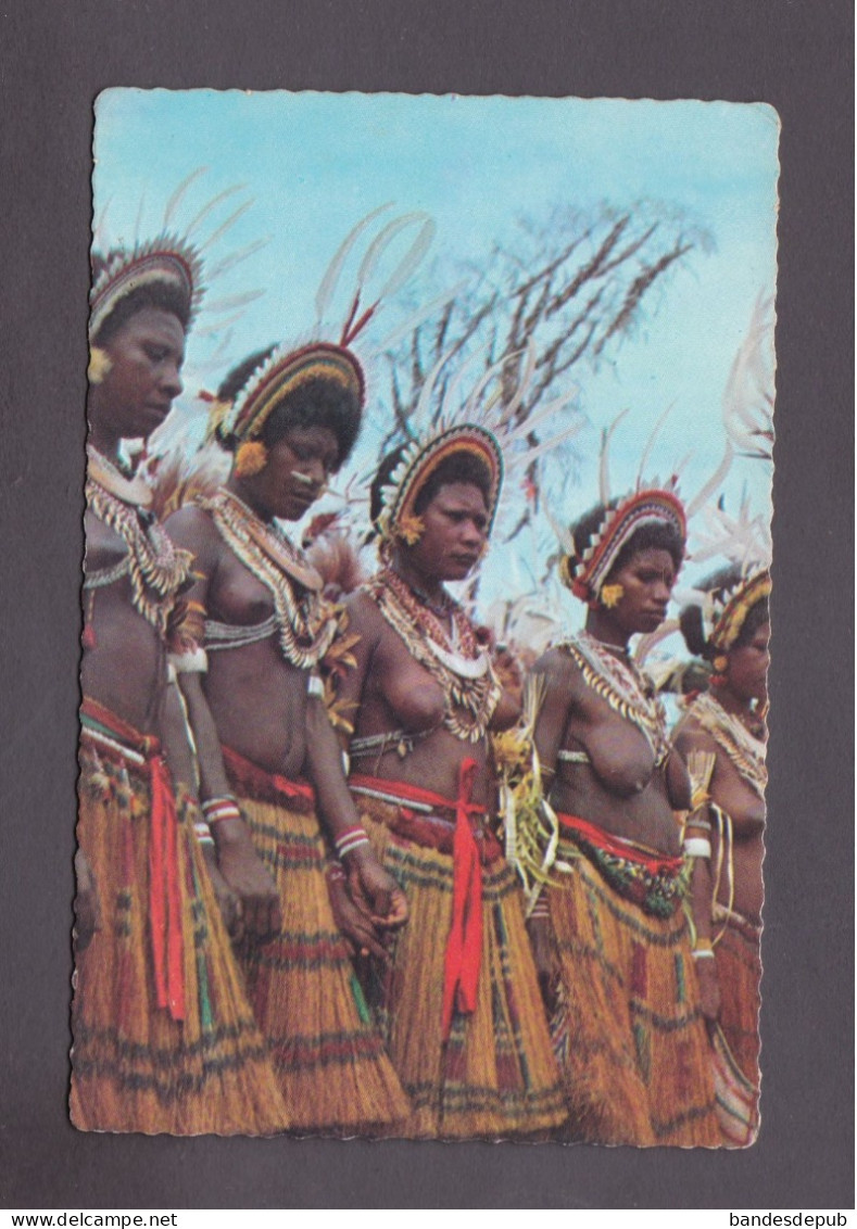 Vente Immediate NOUVELLE GUINEE Traditional Mekeo Dancers New Guinea ( Nu Feminin Ethnique Ethnologie Danseuses ) - Papua New Guinea