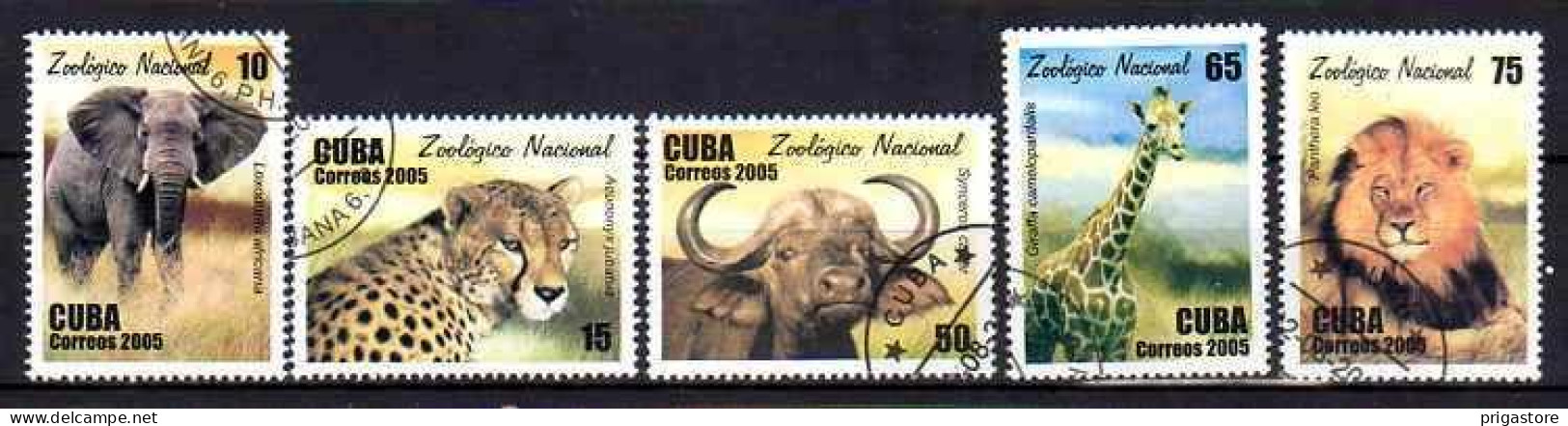 Cuba 2005 Animaux Sauvages (46) Yvert N° 4262 à 4266 Oblitéré Used - Usados