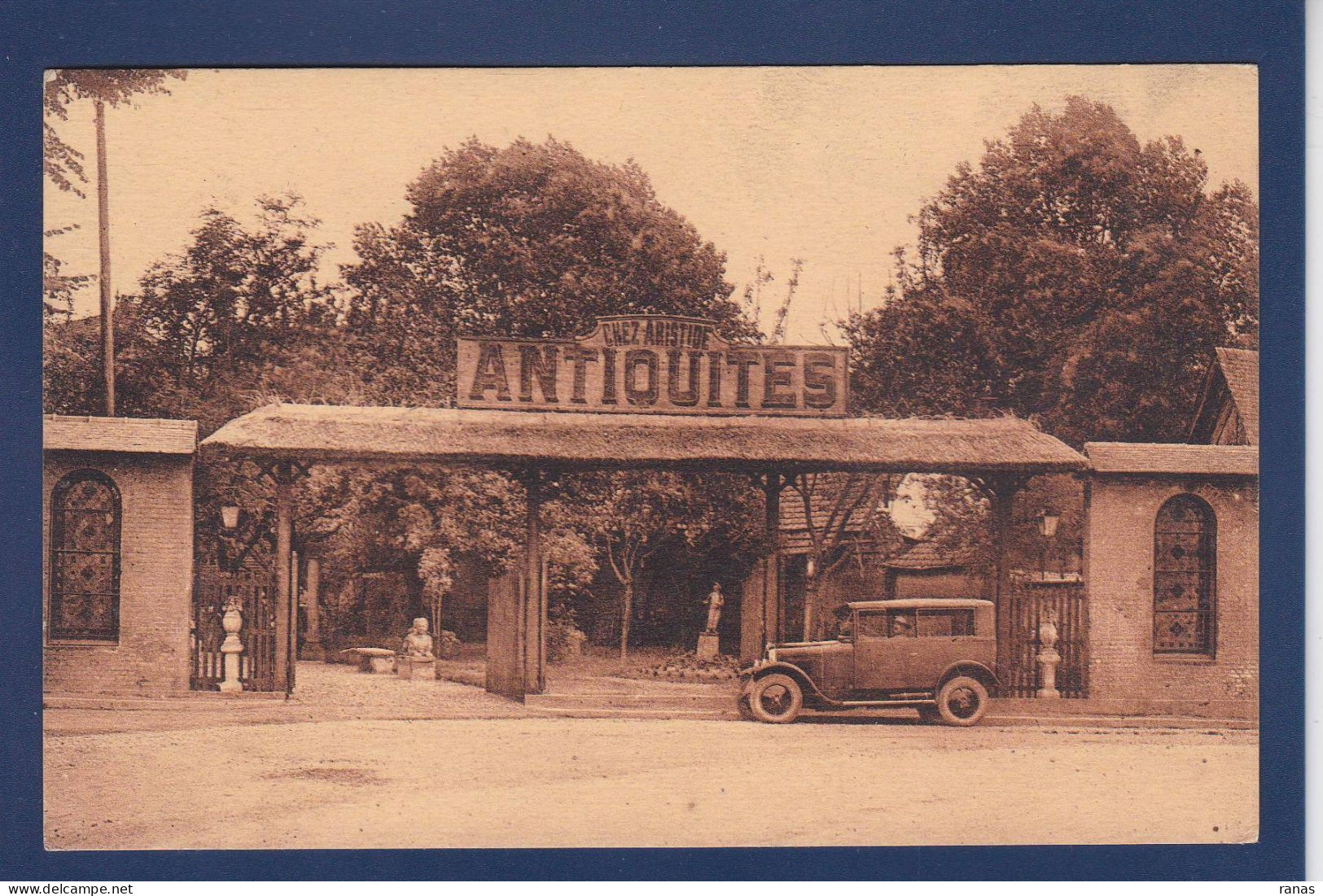 CPA [76] Seine Maritime > Martin église Commerce Shop Antiquités - Andere & Zonder Classificatie