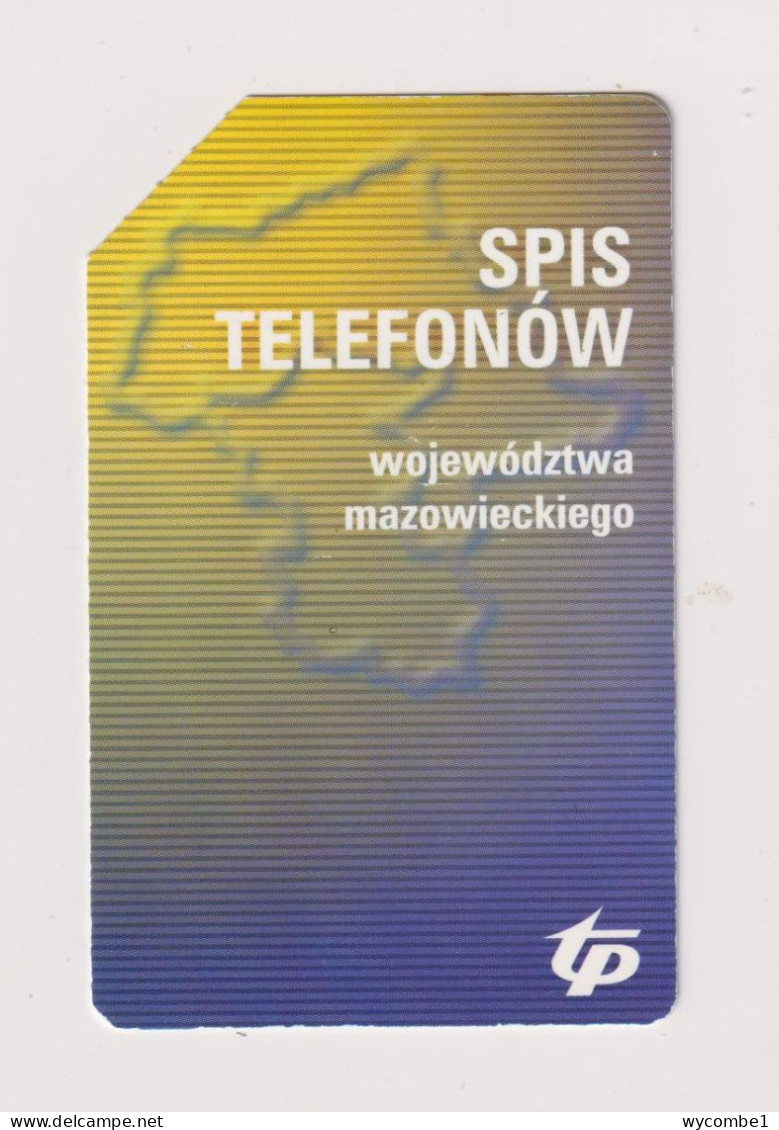 POLAND -  Telephone Directory Urmet  Phonecard - Pologne