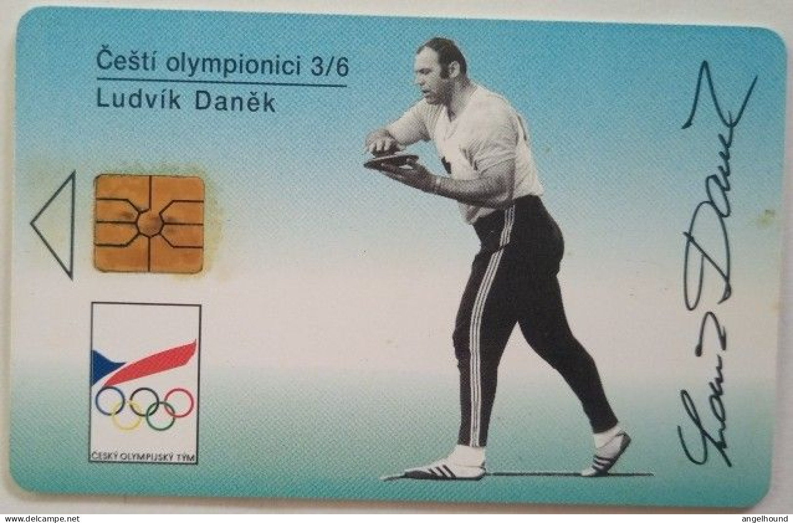 Czech Republic SPT 50 Units - Olympionic Sportsman - Ludvek Danek - Tsjechië