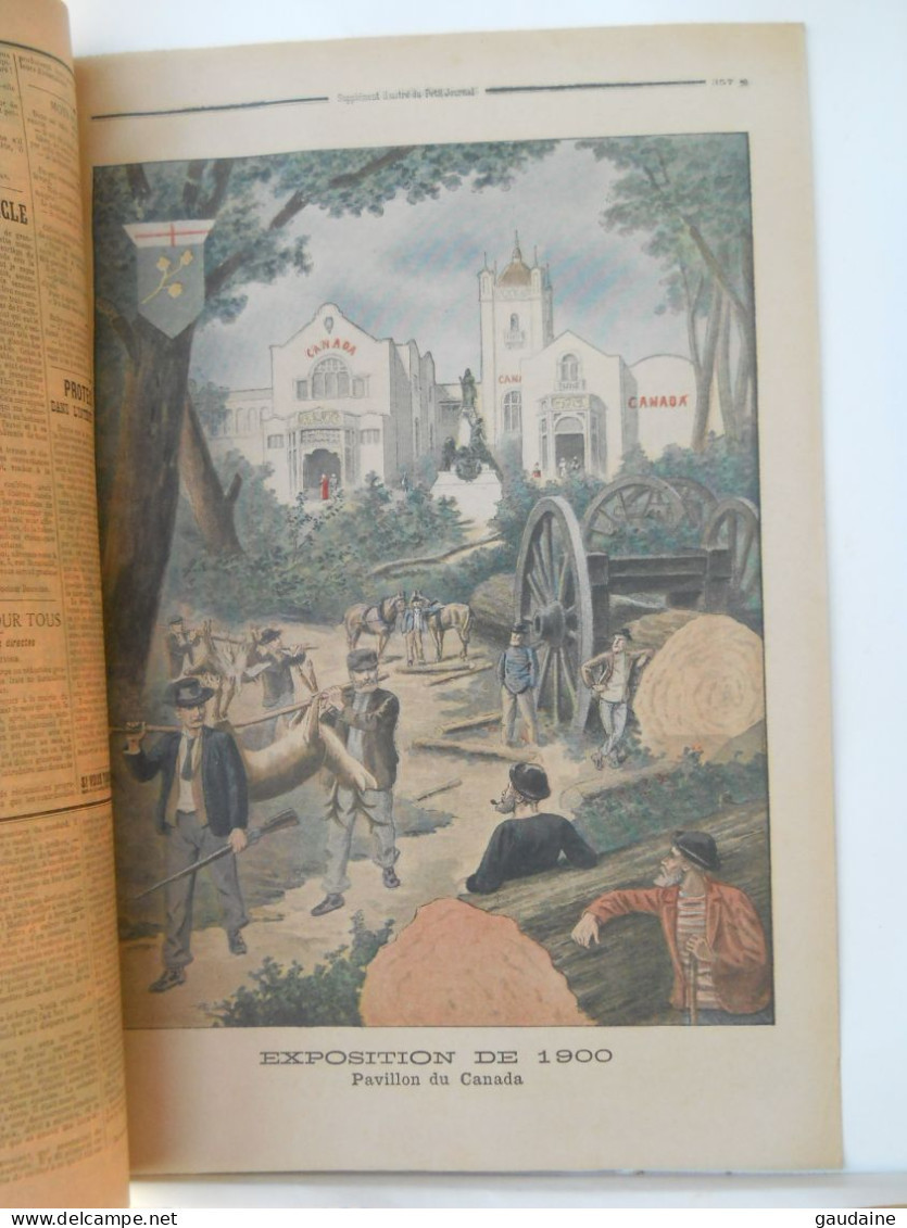 LE PETIT JOURNAL N° 521 - 11 NOVEMBRE 1900 - EVENEMENTS DE CHINE - CHINA - EXPOSITION 1900 PAVILLON DU CANADA - Le Petit Journal