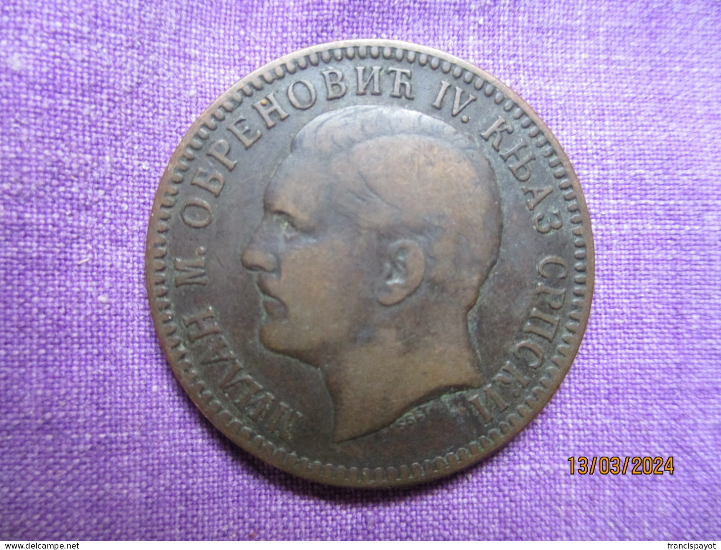 Serbia: 10 Para 1879 - Serbien