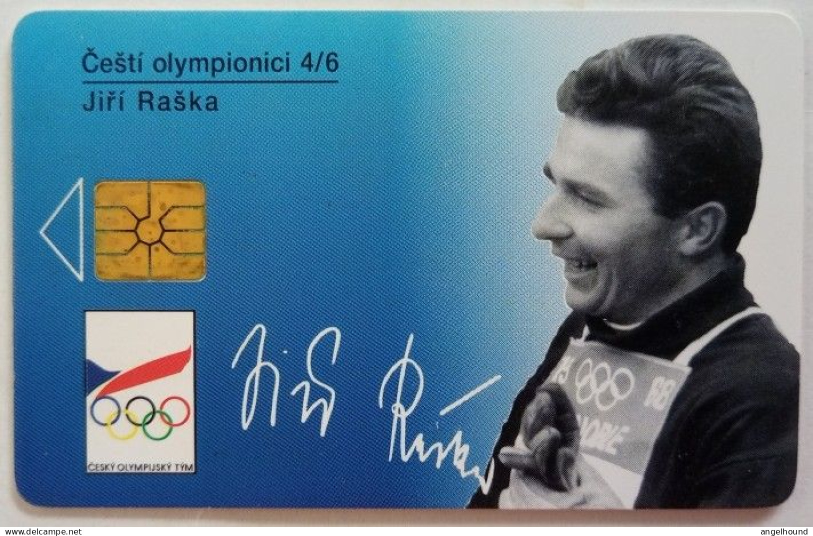 Czech Republic SPT 50 Units - Olympionic Sportsman -Jiri Raska - Czech Republic