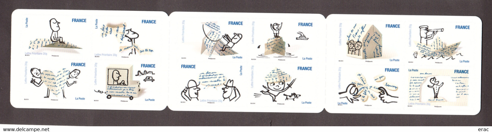 France - 2010 - Carnet Autoadhésif BC473 - Neuf ** - Sourires - Serge Bloch - Carnets