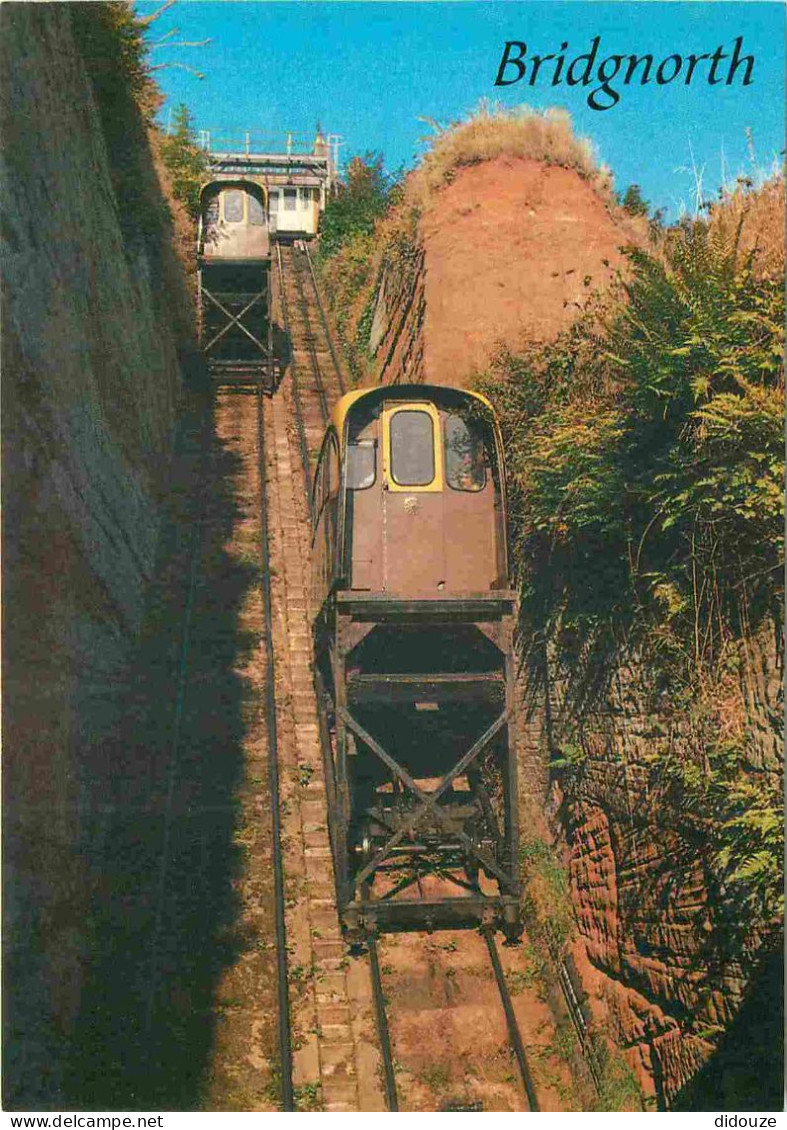 Trains - Funiculaires - Cliff Railway Bridgnorth - CPM - Voir Scans Recto-Verso - Seilbahnen