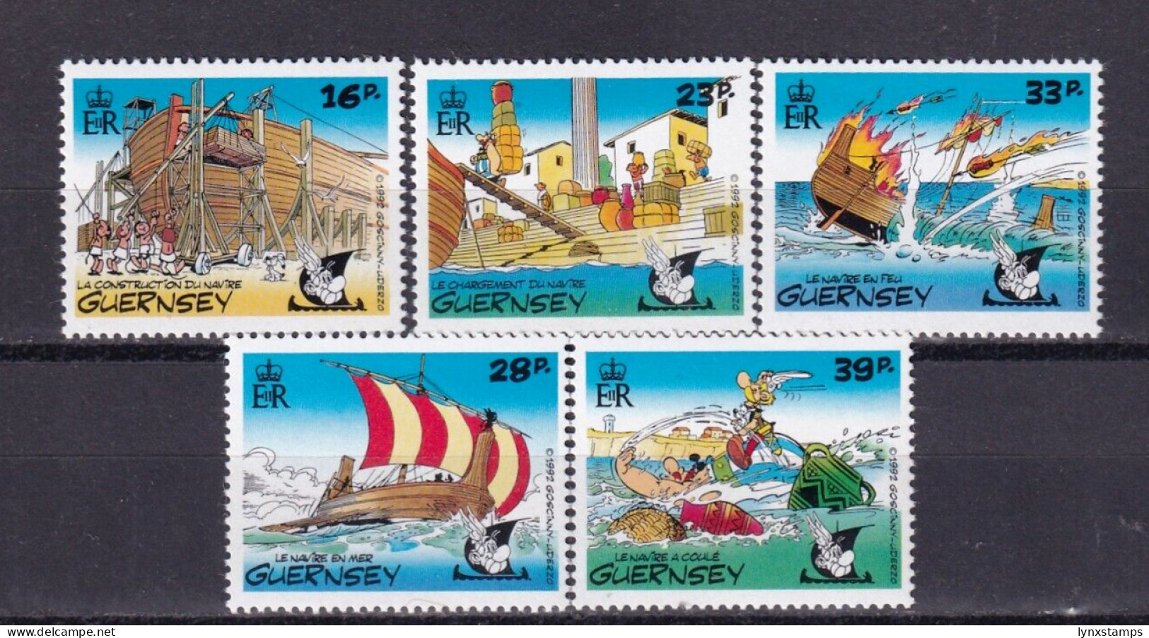 LI01 Guernsey Great Britain 1992 Operation Asterix - Local Issues