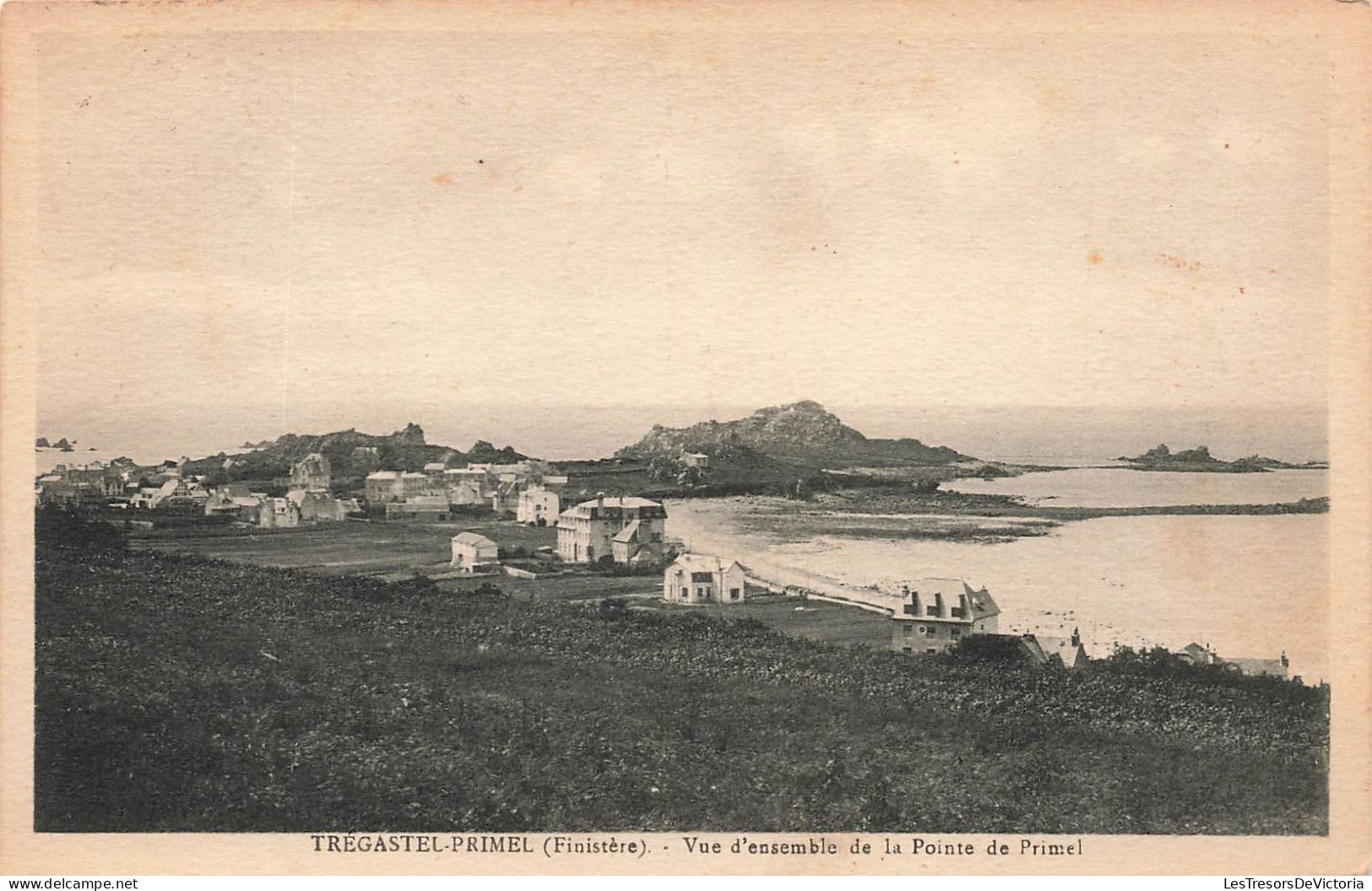 FRANCE - Trégastel Primel (Finistère) - Vue D'ensemble De La Pointe De Primel - Carte Postale Ancienne - Plougasnou