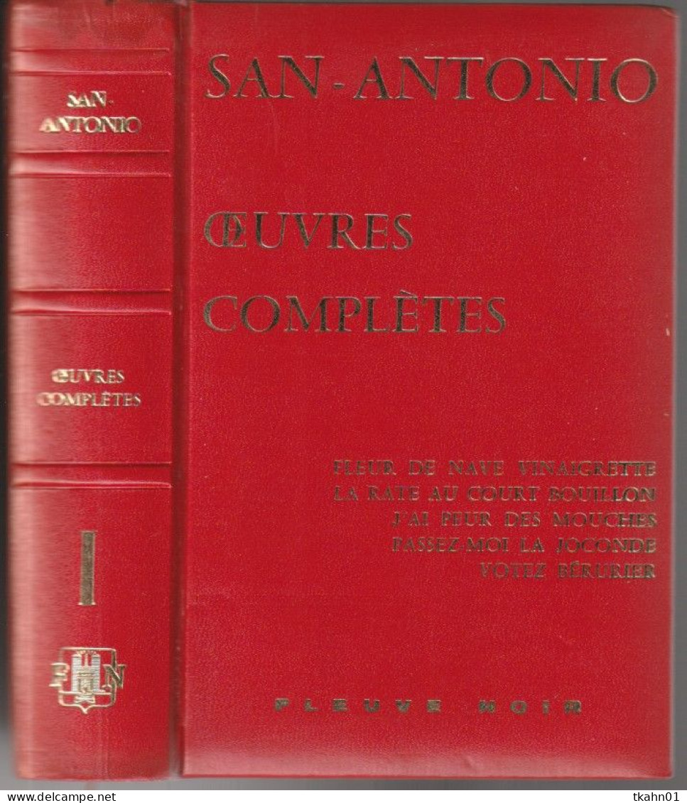 SAN-ANTONIO " OEUVRES COMPLETES " TOME 1 DE 1967 - San Antonio