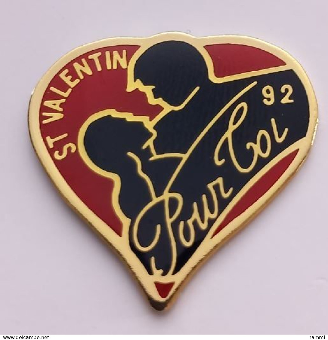 RR15 Pin's CŒUR HEART  J'aime ST SAINT VALENTIN Pour Toi (à Offrir) Achat Immédiat - Médical