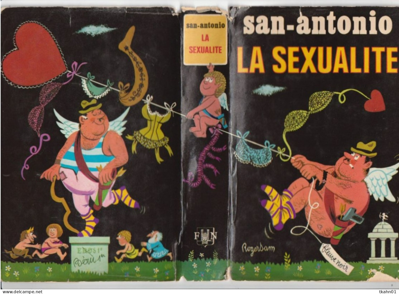 SAN-ANTONIO " LA SEXUALITE " FLEUVE-NOIR DE DE 1971 AVEC 442 PAGES - San Antonio