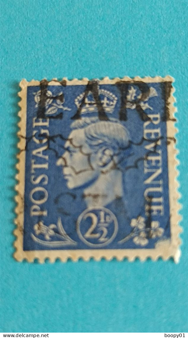 GRANDE-BRETAGNE - Kingdom Of Great Britain - Timbre 1937 : Portrait Du Roi George VI - Oblitérés