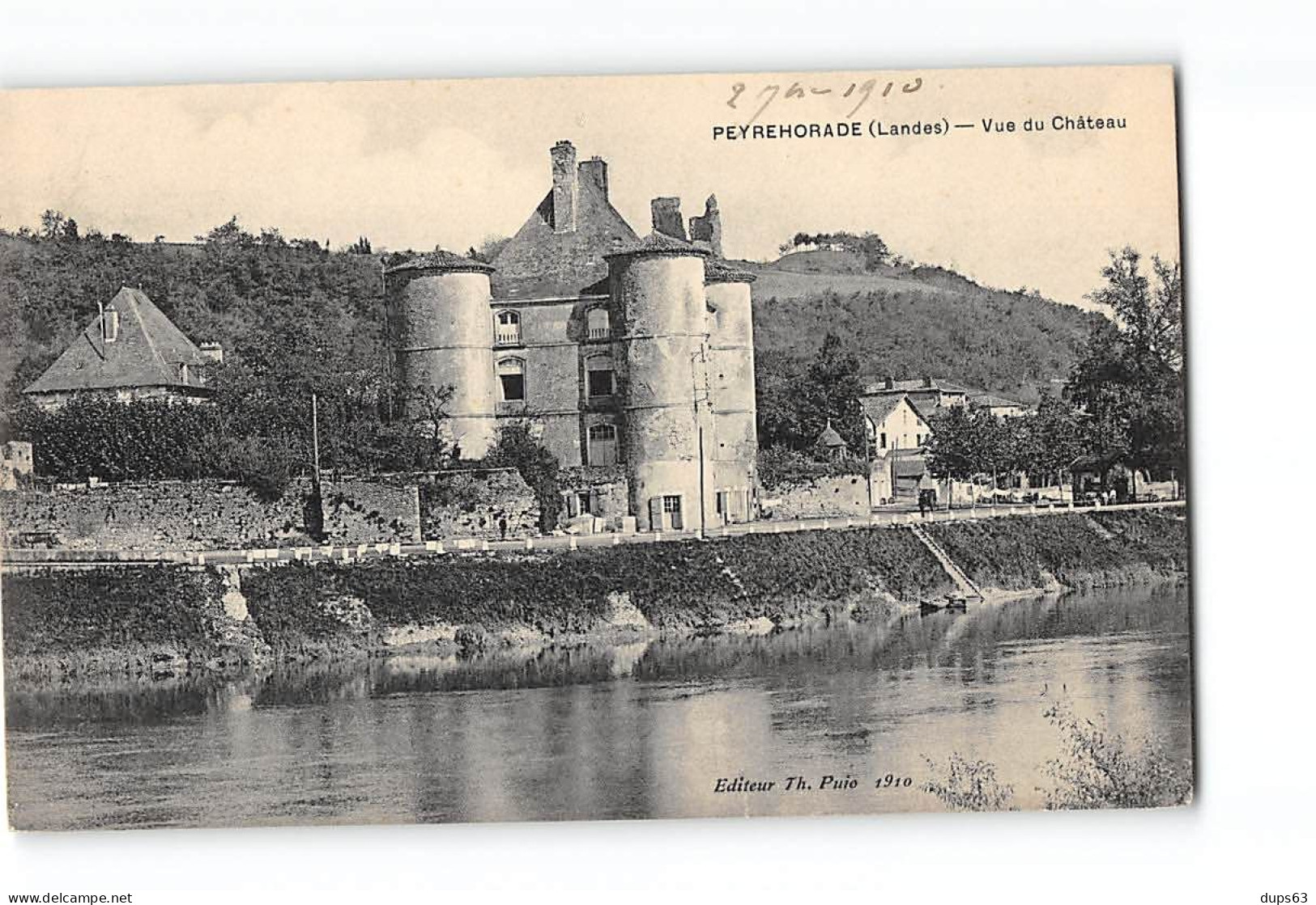 PEYREHORADE - Vue Du Château Château - Très Bon état - Peyrehorade