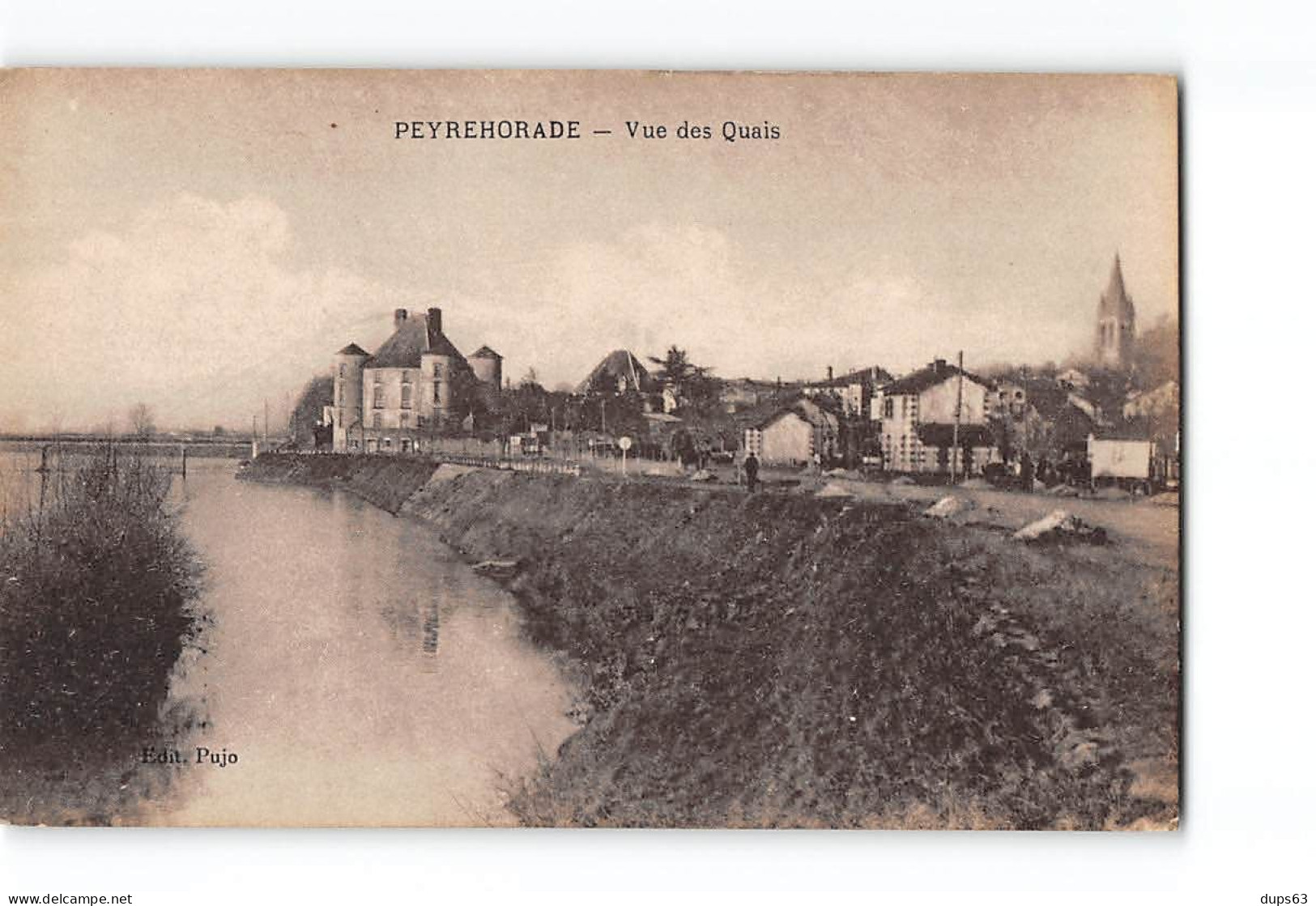 PEYREHORADE - Vue Des Quais - Très Bon état - Peyrehorade