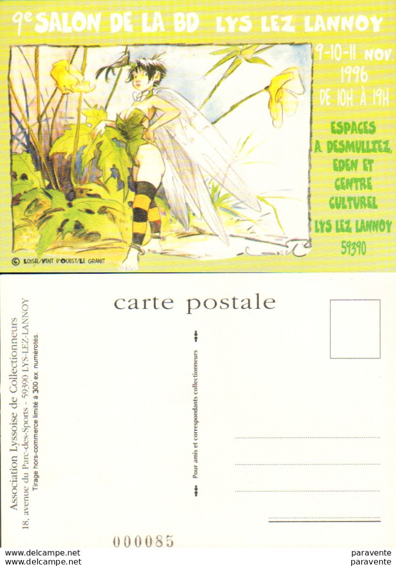 LOISEL : Carte Postale Salon LYS LEZ LANNOY 1996 , Numerotée - Loisel