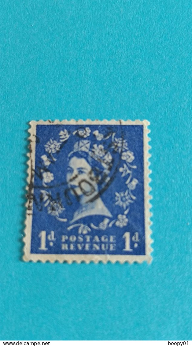 GRANDE-BRETAGNE - Kingdom Of Great Britain - Postage Revenue - Timbre 1952 : Portrait De La Reine Elizabeth II - Usados