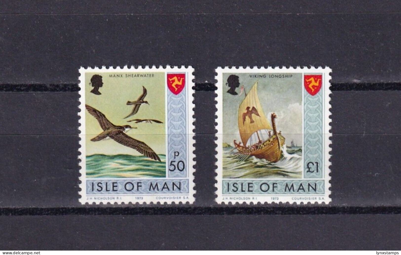 LI01 Isle Of Man Great Britain 1973 Postal Independence - Local Issues