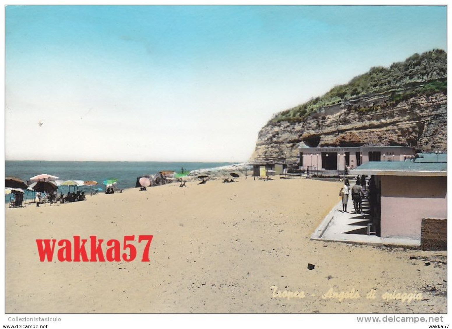 3-4158- Tropea Angolo Di Spiaggia - Vibo Valentia - F.g. Non Viaggiata - Vibo Valentia