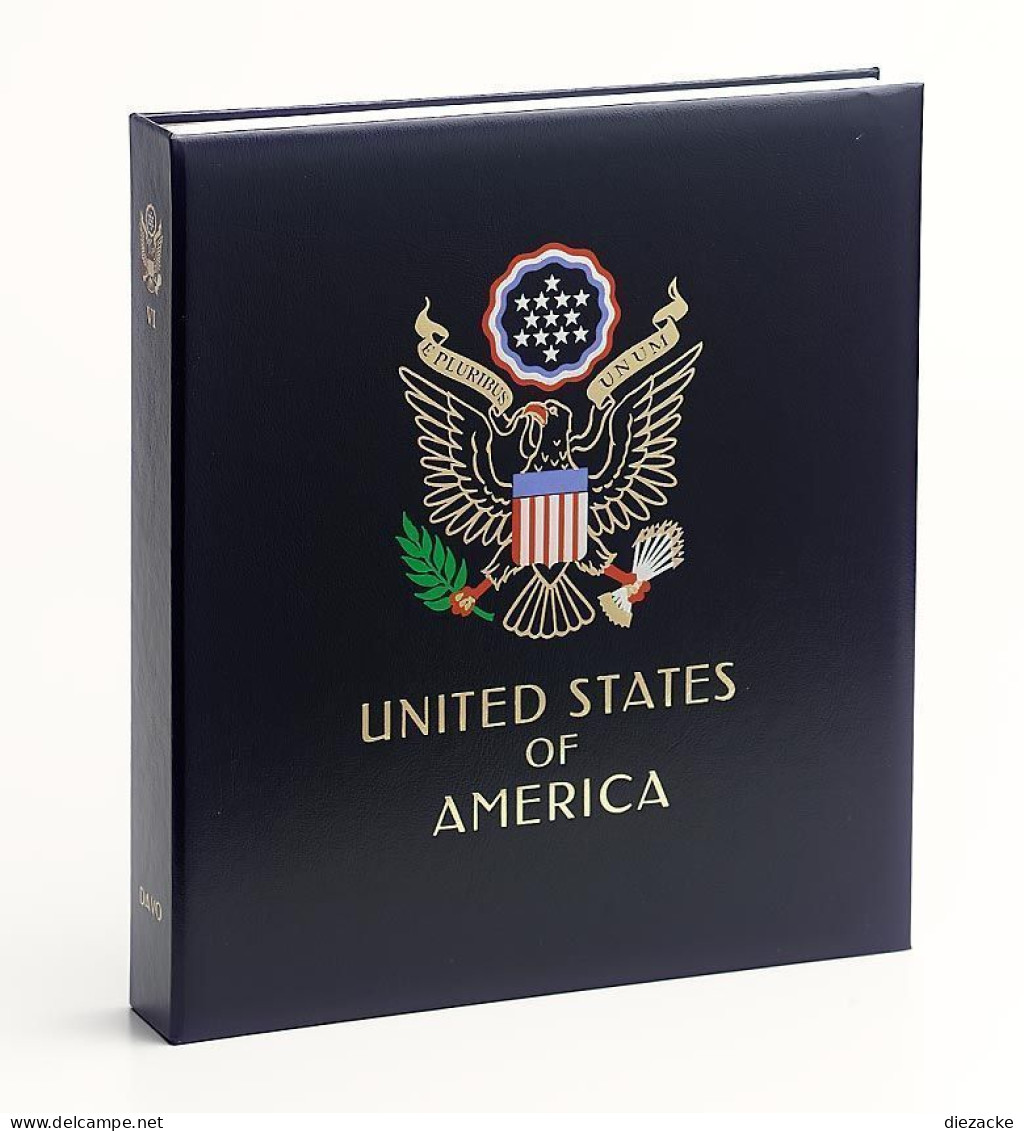 DAVO Luxus Album USA Teil IV DV8434 Neu ( - Bindwerk Met Pagina's