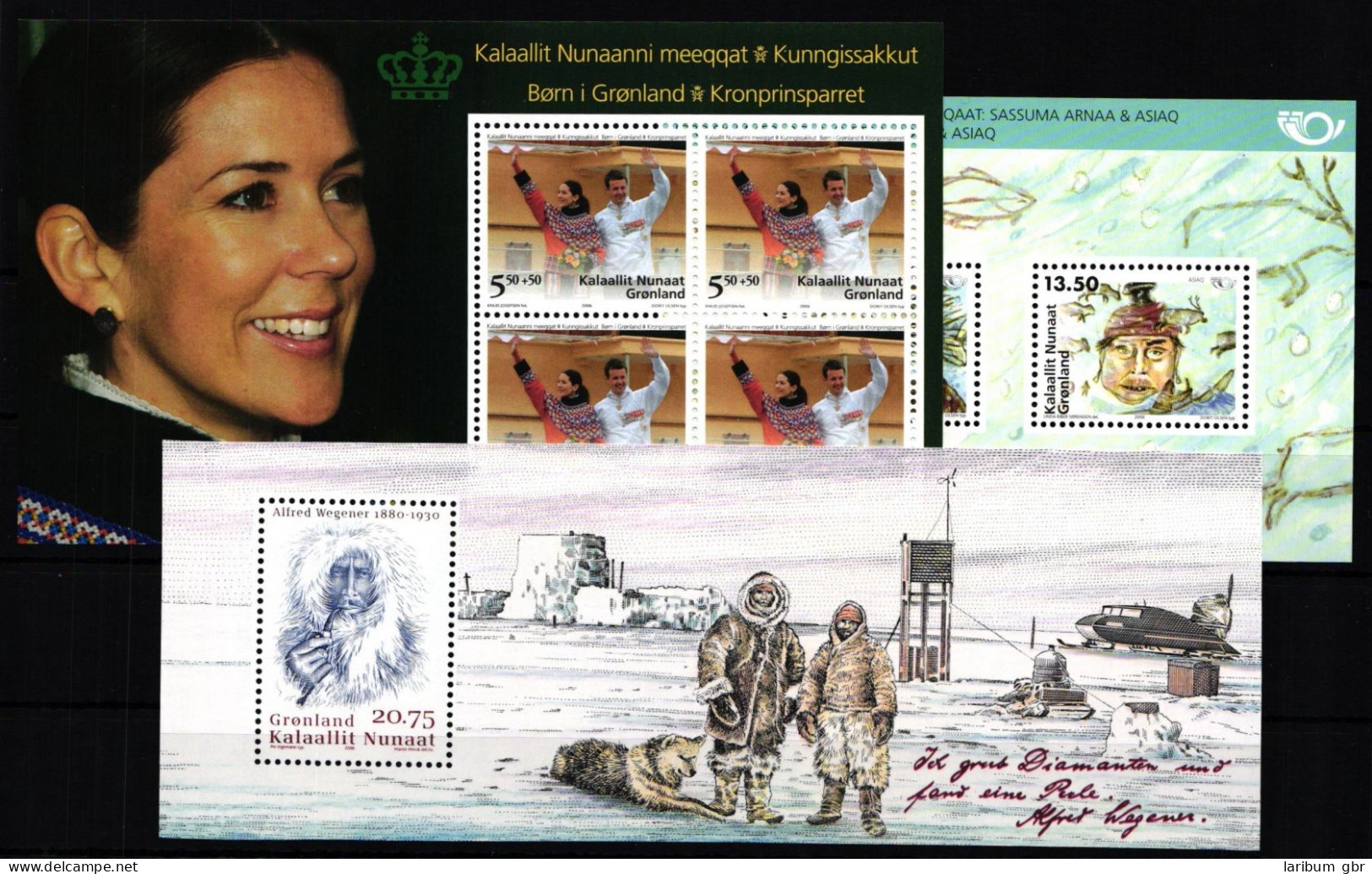 Dänemark Grönland Jahrgang 2006 Ohne Selbstklebende Marken Postfrisch #NI879 - Autres & Non Classés