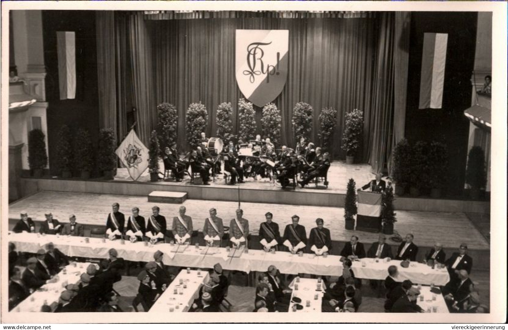 ! Foto Ansichtskarte, Photo, Studentika, Versammlung Burschenschaft - Schools