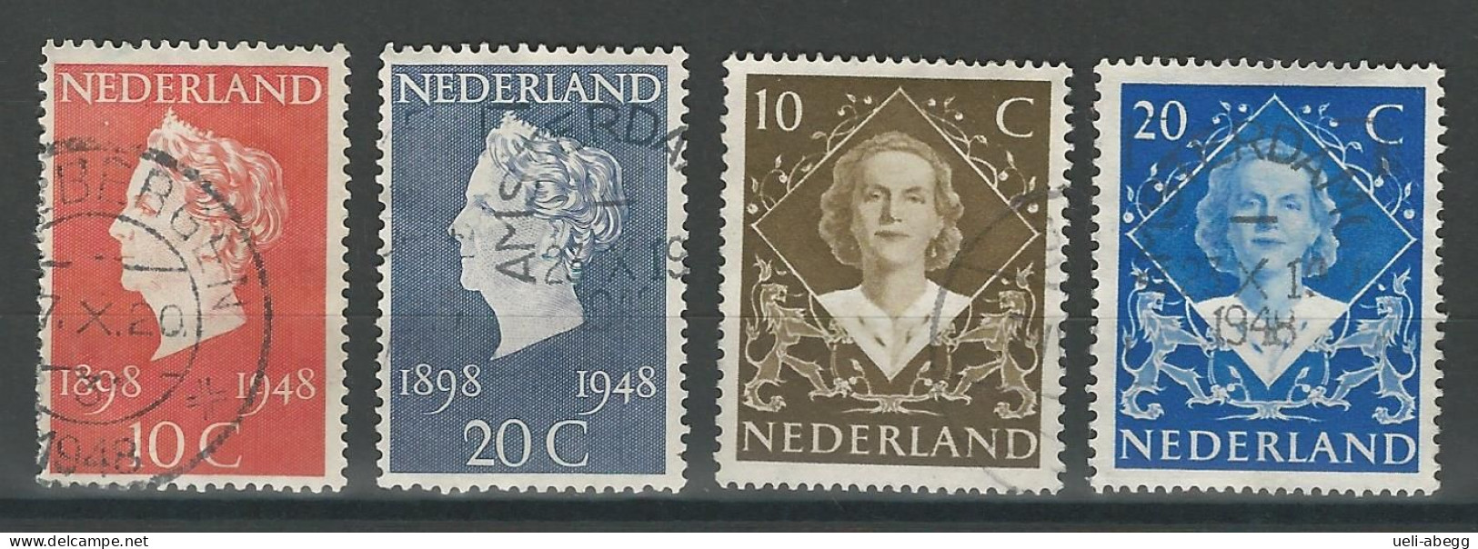 Niederlande NVPH 504-07, Mi 507-10 O - Oblitérés