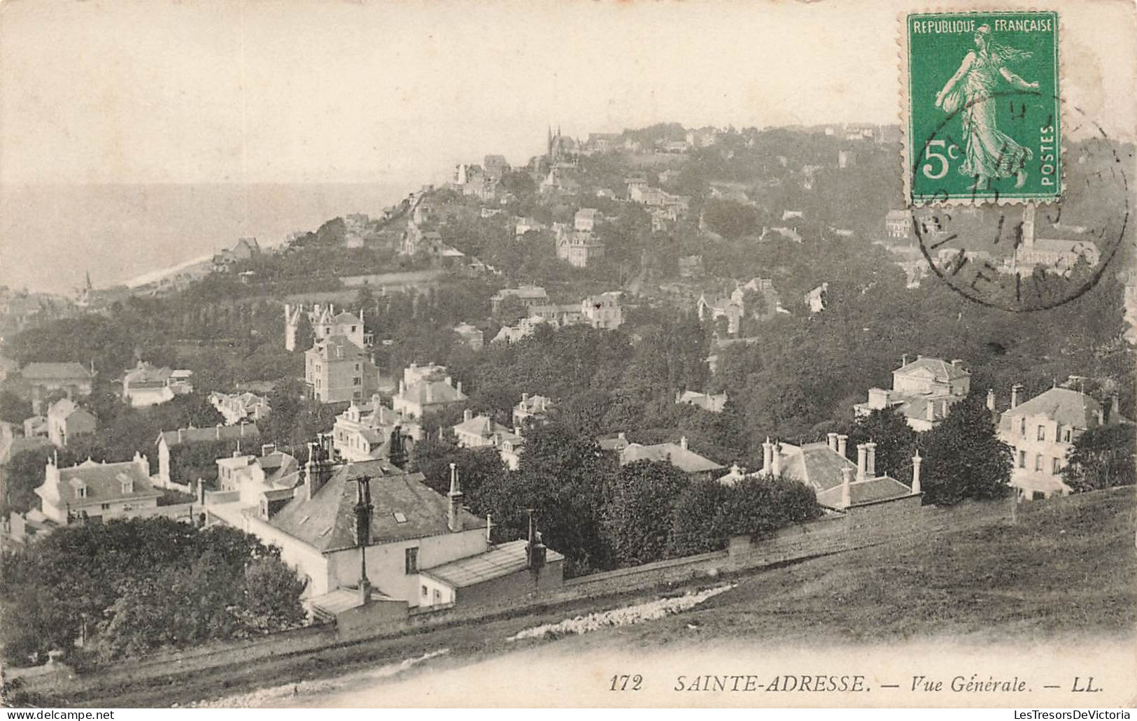 FRANCE - Sainte Adresse - Vue Générale De La Ville - L L - Plusieurs Maisons Et Bâtiments - Carte Postale Ancienne - Sainte Adresse