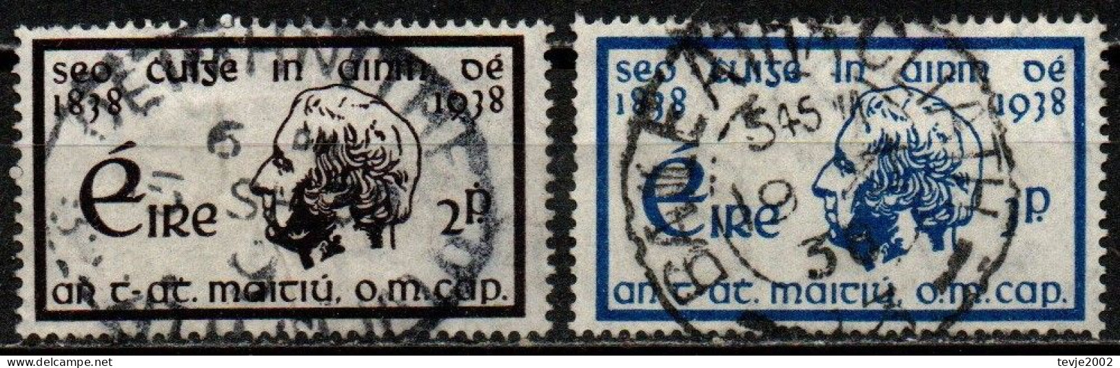 Irland Eire 1938 - Mi.Nr. 67 - 68 - Gestempelt Used - Oblitérés