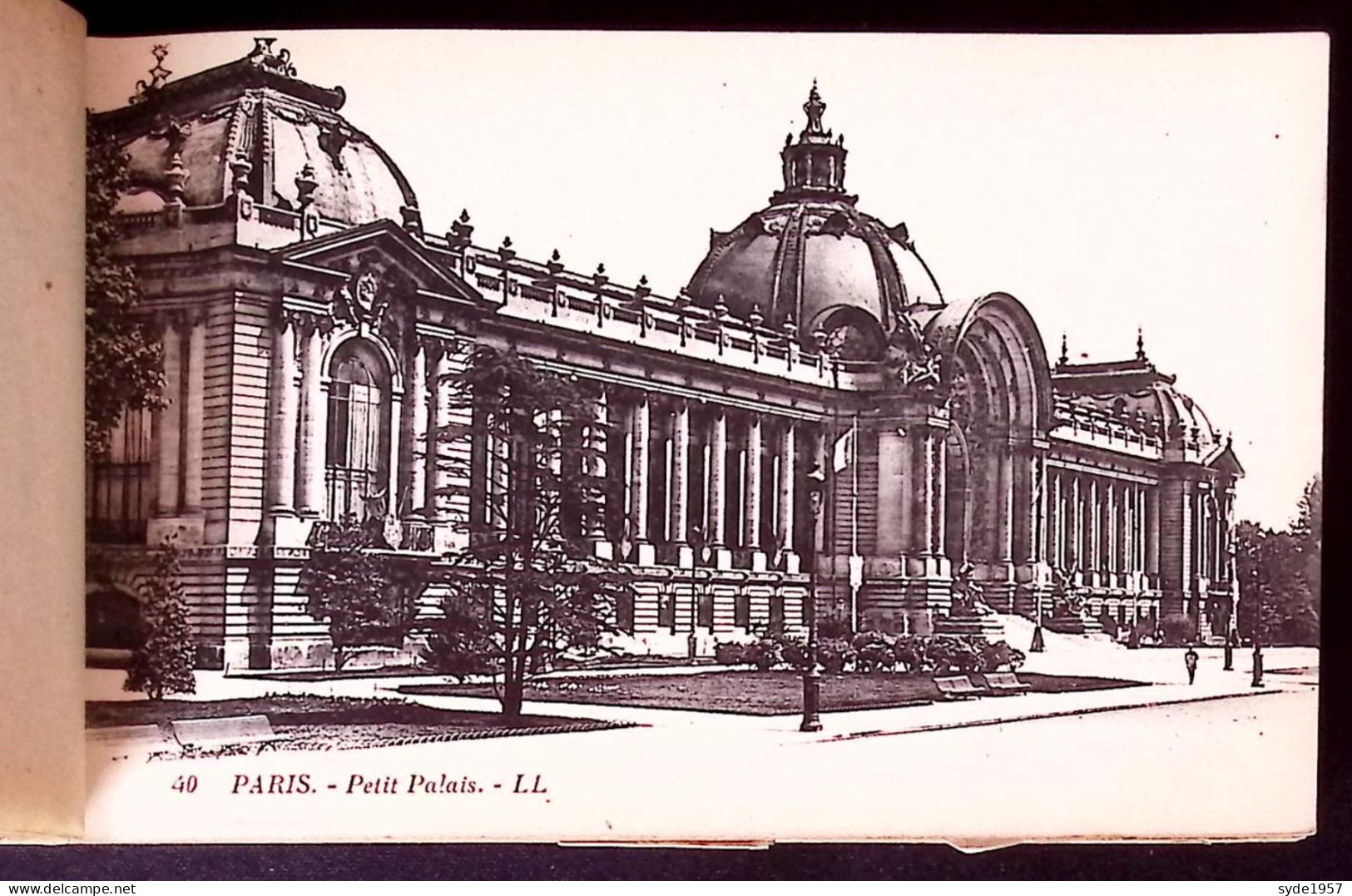 Carnet De 19 Cartes Sur 40  Cpa De PAris, Monuments, Places, Trams, Voitures -édition Levy & Neurdein Réunis - Konvolute, Lots, Sammlungen