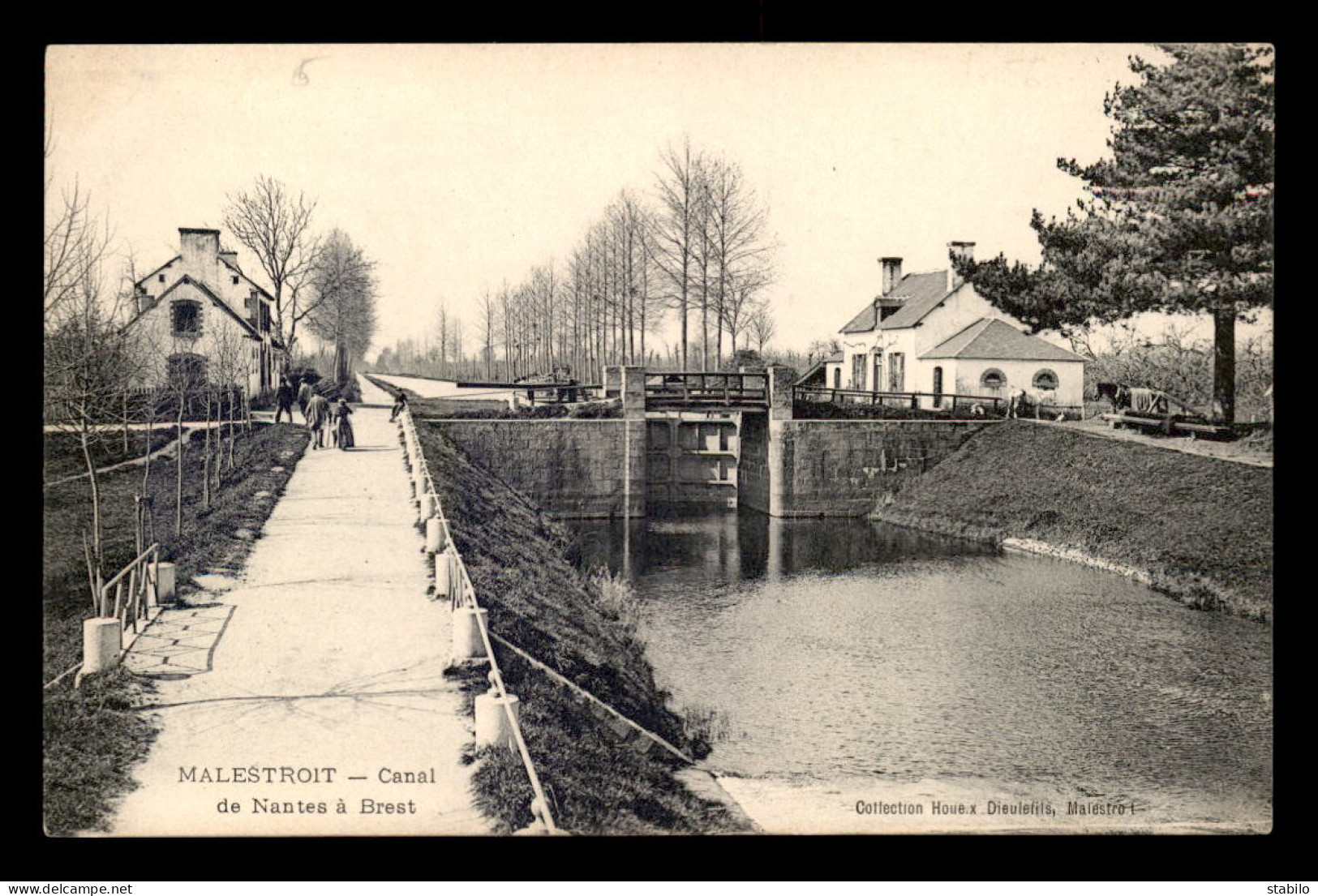 56 - MALESTROIT - LE CANAL DE NANTES A BREST - ECLUSE - Malestroit