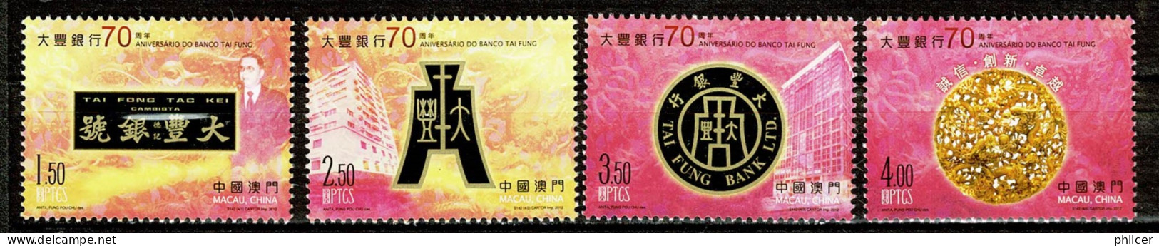 Macau, 2012, # 1856/9, MNH - Neufs