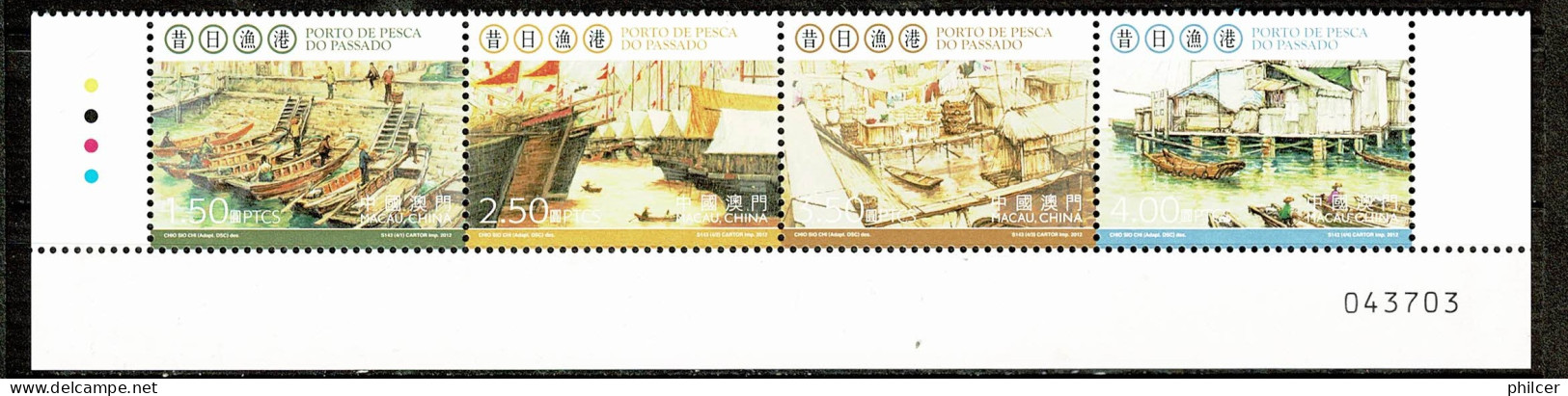 Macau, 2012, # 1861/4, MNH - Unused Stamps