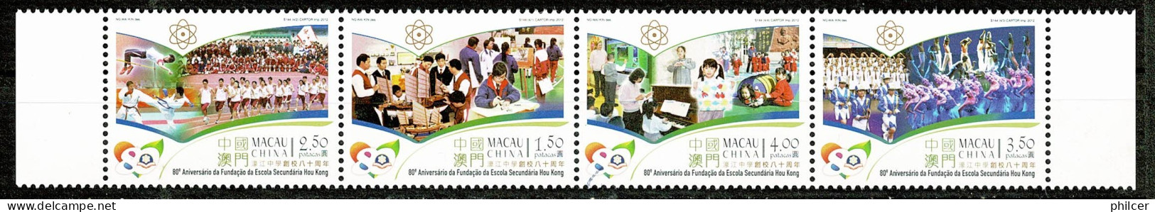 Macau, 2012, # 1866/9a, MNH - Nuevos