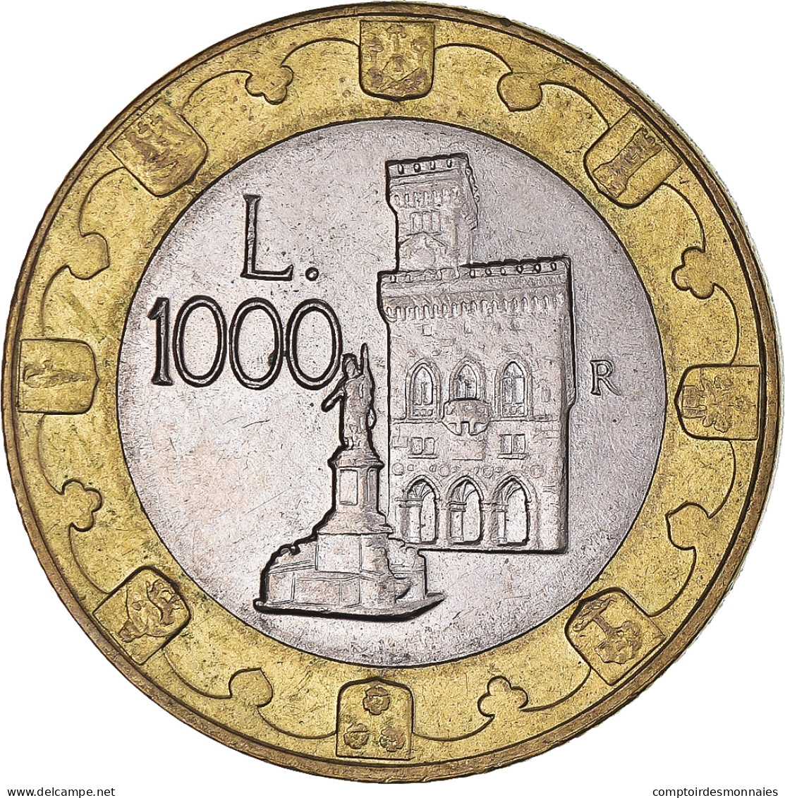 Monnaie, Saint Marin , 1000 Lire, 1997 - Saint-Marin